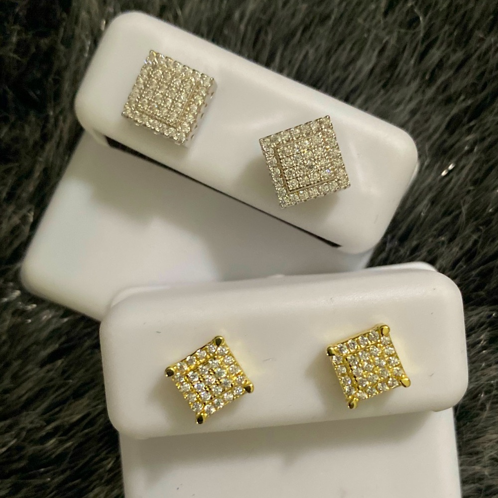 Sterling Silver Cubic Zirconia Earrings